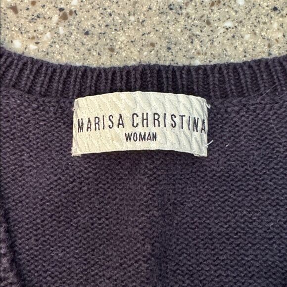 MARIA CHRISTINA Bunny & Tulip Embroidered Cottagecore Easter Sweater Vest - Picture 3 of 11